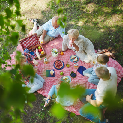 Picknick voor onderweg