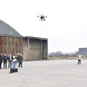 DronePort demonstratie drone arrangement ride & fly Vesparoute