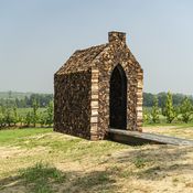 Helshaeven zwevende kapel Helshoven arrangement van druif tot glas Vesparoute