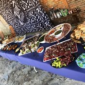 koud buffet arrangement van hier naar bier Vesparoute