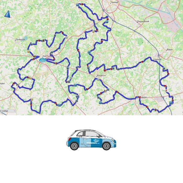 Haspengouw con Fiat Majore 195km
